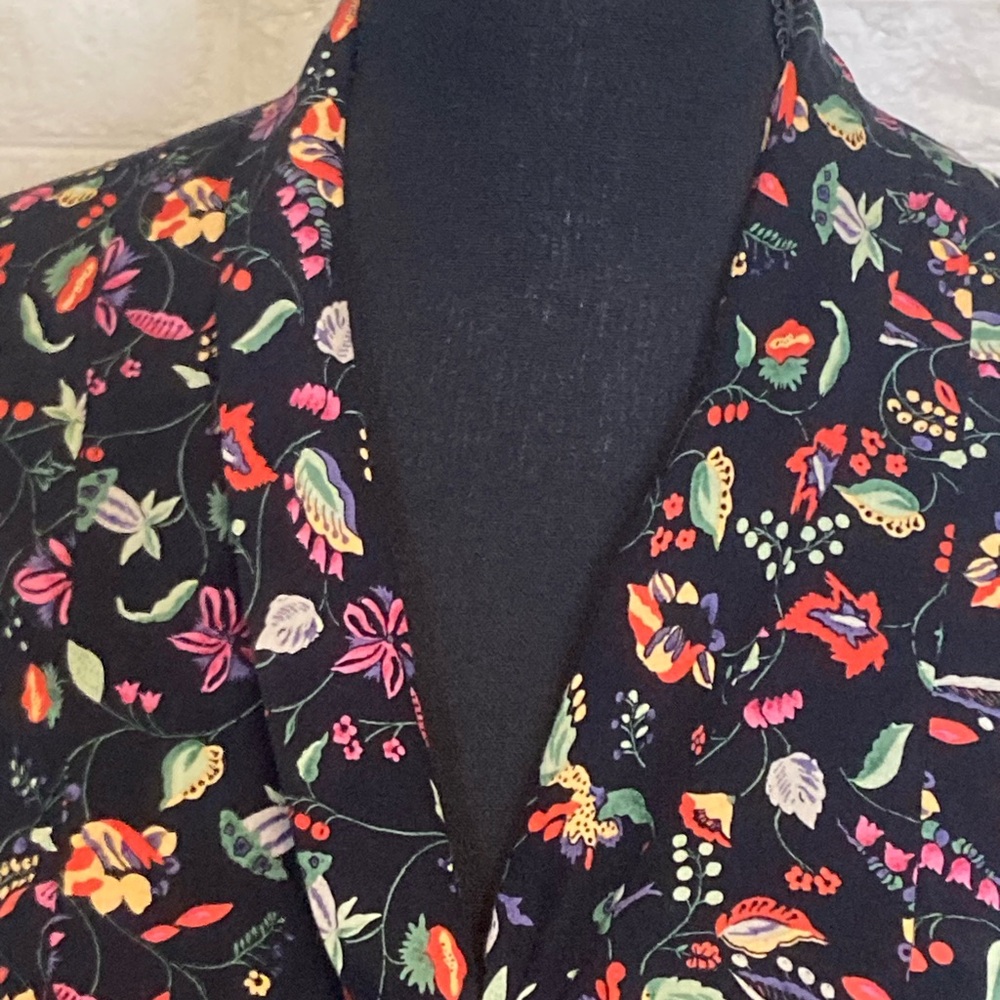Anthropologie Floral Top size 6